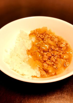 フライパン1つ！白菜と豚ひき肉のあんかけ-レシピのメイン写真