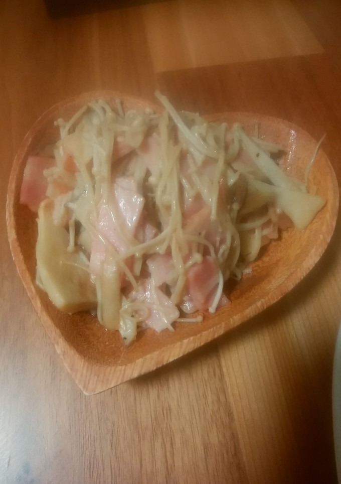 きのことベーコンのバター炒め-レシピのメイン写真
