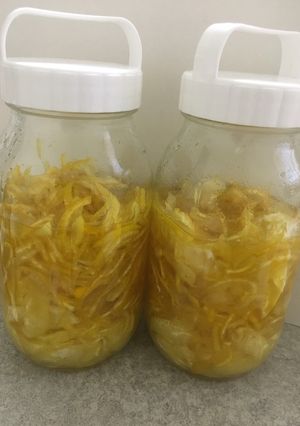 柚子茶　ゆずと氷砂糖だけのゆず茶-レシピのメイン写真