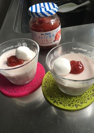 ☆*・*ジャムで簡単ムース☆**。°-レシピのメイン写真