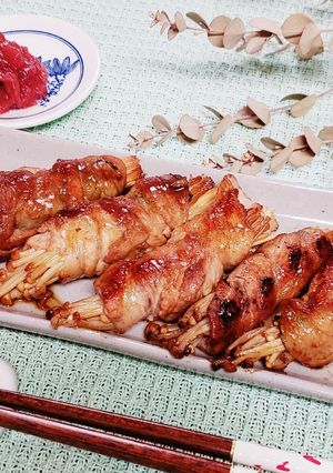 時短で美味しい☆えのきの海苔ブタ巻き-レシピのメイン写真