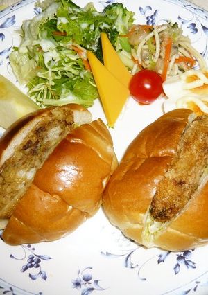 もんじゃコロッケドック【JA北越後】-レシピのメイン写真