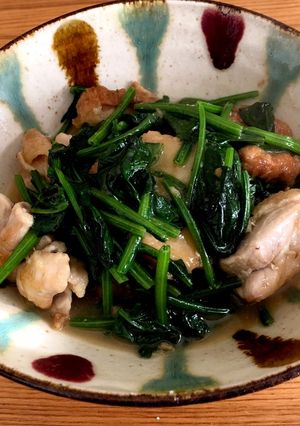 鶏肉と油麩の治部煮-レシピのメイン写真