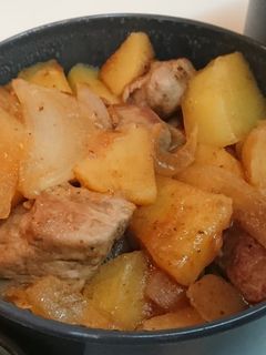 旨味ぎっしり✨豚肩ロースの肉じゃが風炒め-レシピのメイン写真