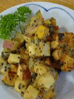 かぼちゃとさつまいものごまチーズあげ-レシピのメイン写真