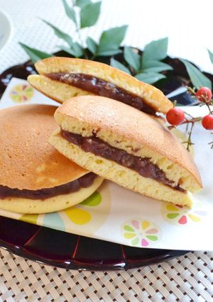 お手軽！フライパンでふっくらどら焼き♪-レシピのメイン写真