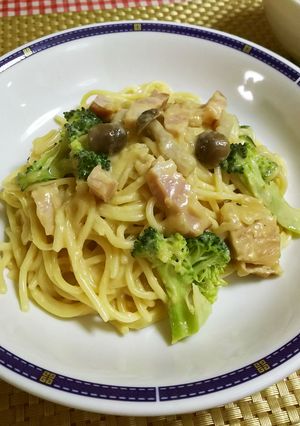 ★シチューをリメイク＊クリームパスタ＊♪-レシピのメイン写真