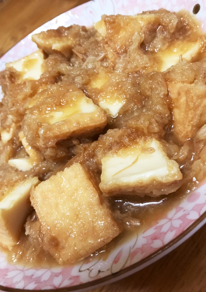 煮るだけ簡単☆厚揚げのなめたけおろし煮-レシピのメイン写真