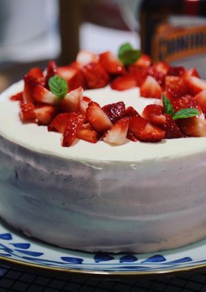 クリスマスにぴったりなショートケーキ-レシピのメイン写真