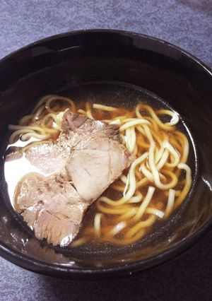 ホタテとかきの貝ダシラーメン(スープ)-レシピのメイン写真