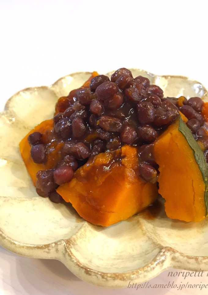 ゆで小豆de簡単♡かぼちゃのいとこ煮♡-レシピのメイン写真