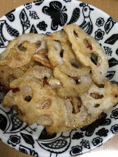 レンコンの揚げきんぴら-レシピのメイン写真