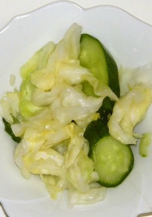 きゅうりとキャベツの漬物-レシピのメイン写真