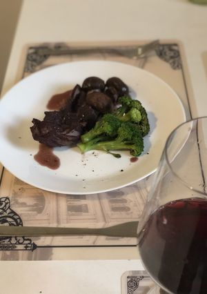 10分料理ラムの赤ワイン煮こみ❤️簡単-レシピのメイン写真