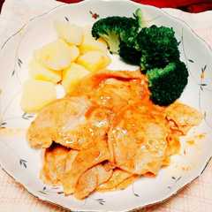 A picture of ＊＊豚肉のゴマ味噌焼き＊＊.