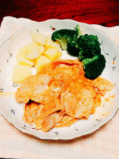 **豚肉のゴマ味噌焼き**-レシピのメイン写真