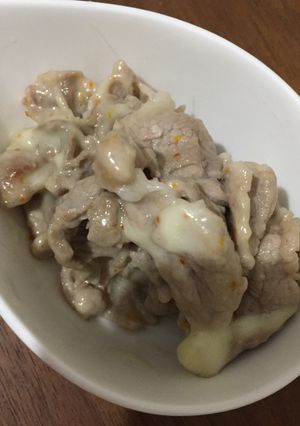 豚肉の唐チーズ-レシピのメイン写真