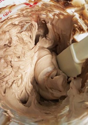 簡単に出来る～チョコホイップクリーム☆-レシピのメイン写真