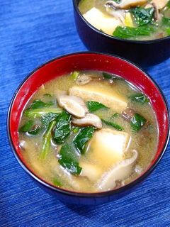 簡単!出汁素不要☆椎茸のお味噌汁-レシピのメイン写真