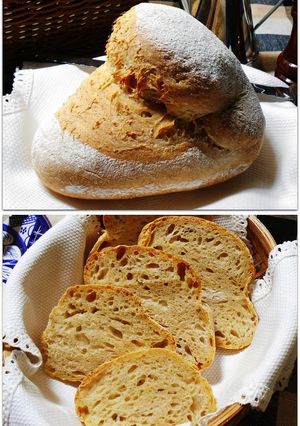 ポルトガルの★アレンテージョ風田舎パン★-レシピのメイン写真