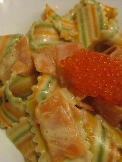 超簡単♪サーモンのクリームパスタ-レシピのメイン写真