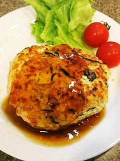ひじき豆腐ハンバーグ(保育所のレシピ)-レシピのメイン写真