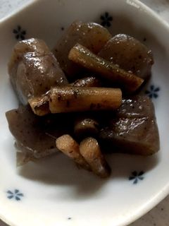 牛蒡とコンニャクの簡単な煮物-レシピのメイン写真