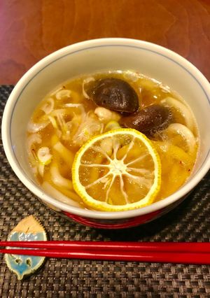 『里のうどん』風☆柚子うどん-レシピのメイン写真