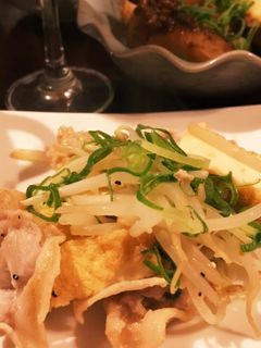 豚肉ともやしと厚揚げのポン酢炒め-レシピのメイン写真