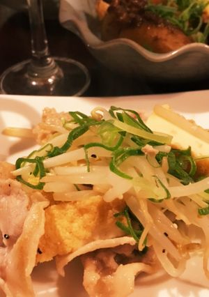 豚肉ともやしと厚揚げのポン酢炒め-レシピのメイン写真