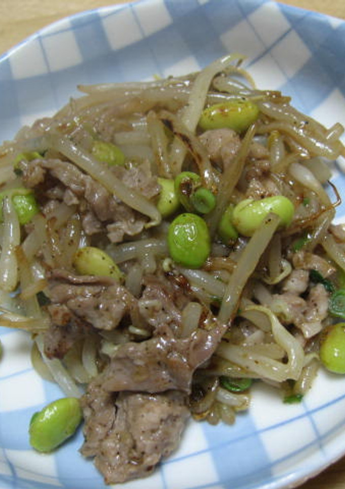 簡単★もやしの豚肉炒め-レシピのメイン写真