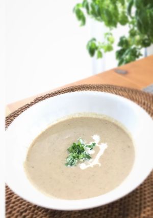 きのこのポタージュ　ポルチーニ茸使用★-レシピのメイン写真