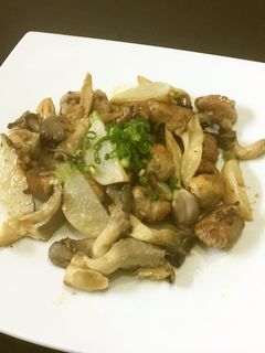 鮭の白子のガーリックバターポン酢炒め-レシピのメイン写真