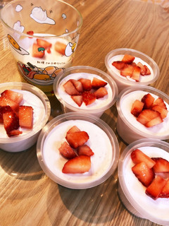 苺 ババロア 美味しい 簡単 パーティー-レシピのメイン写真