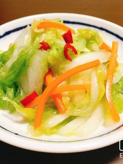放置で簡単!にんにく風味の白菜の漬物-レシピのメイン写真