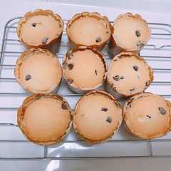 甘過ぎないチョコチップカップケーキ-レシピのメイン写真