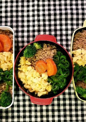女子高生、男子学生、会社員の私弁当❤54-レシピのメイン写真