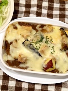 カレーリメイク☆焼きカレー-レシピのメイン写真