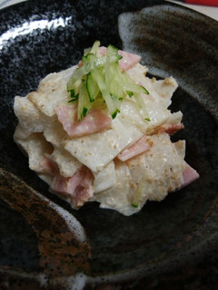 冬瓜とハムでゴマヨサラダ-レシピのメイン写真