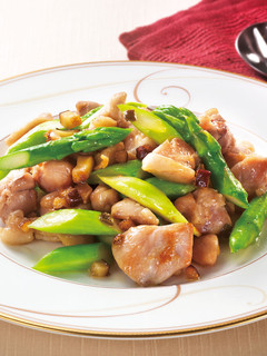 鶏肉とアスパラ炒め物-レシピのメイン写真