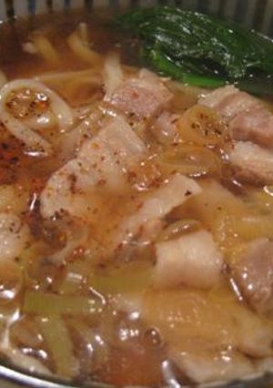 アツアツ肉うどん-レシピのメイン写真