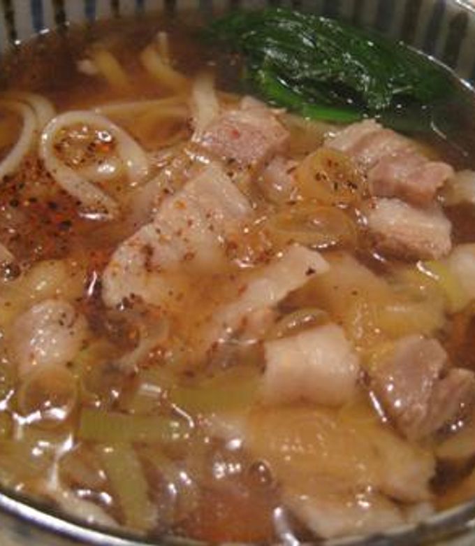 アツアツ肉うどん-レシピのメイン写真