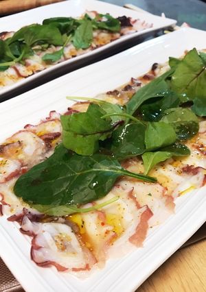 簡単にお店の味♡タコのカルパッチョ-レシピのメイン写真