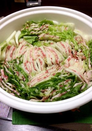白菜があれば！白菜豚バラ鍋-レシピのメイン写真