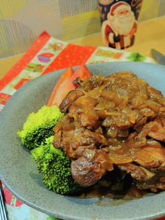 クリスマスチキン-レシピのメイン写真