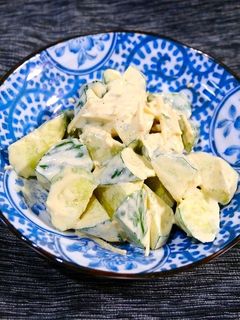 簡単!胡瓜のサラダ☆生姜風味-レシピのメイン写真
