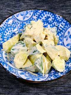 簡単!胡瓜のサラダ☆生姜風味-レシピのメイン写真