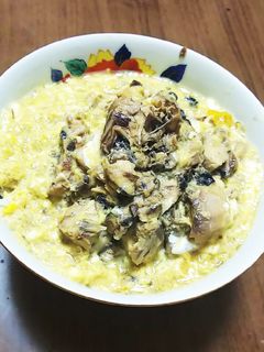 サバの水煮缶の卵とじ丼♪-レシピのメイン写真