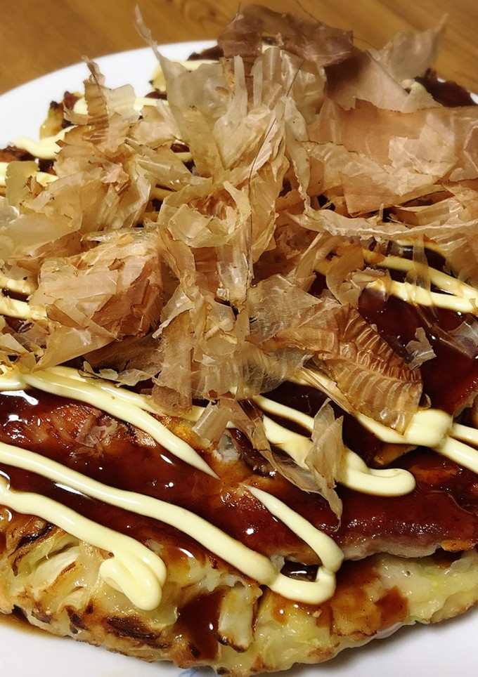 大豆いも類アレルギーのお好み焼き♪-レシピのメイン写真