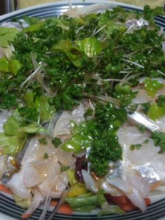 【男飯】太刀魚のカルパッチョ-レシピのメイン写真